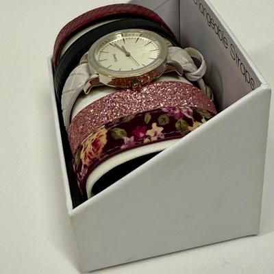 Women's MixIt Interchangeable Strap Wrist Watch