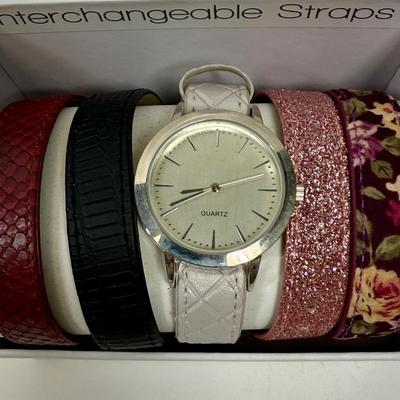 Women's MixIt Interchangeable Strap Wrist Watch