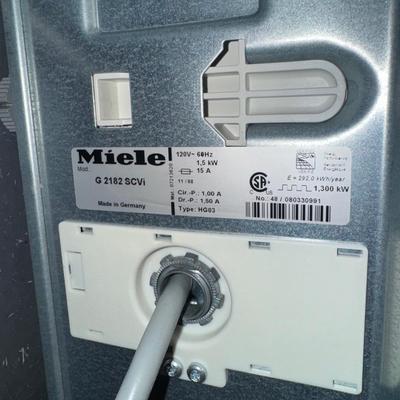 603 Miele Under-counter Dishwasher Model: G2182SCVI