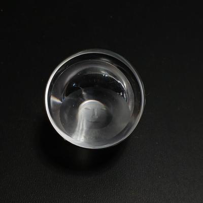 Vintage Hadeland Inuit Eskimo Crystal Glass Paperweight