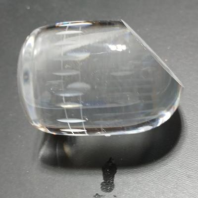 Vintage Hadeland Inuit Eskimo Crystal Glass Paperweight