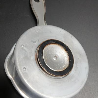 Two aluminum Juice reamers - Kwicky Juicer - Quam-Nichols Co.