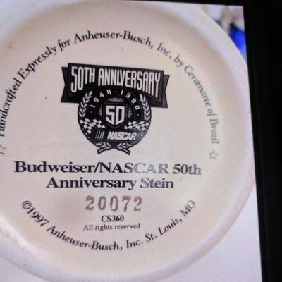 NASCAR Beer Steins & Mugs 50th Anniversary Bill Elliot Jeff Gordon