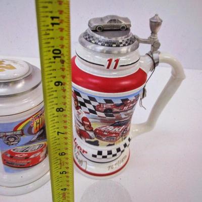 Beer Steins & Mugs Jeff Gordon Budweiser Bill Elliott