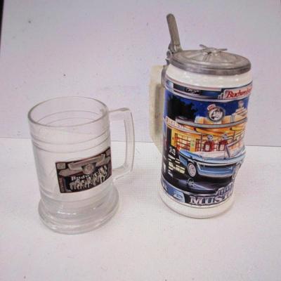 Budweiser Mug & Stein Classic Car Series Mustang Convertible