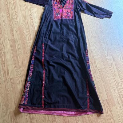 LOT 255F: Bedouin Embroidered Dress made in Old City of Jerusalem