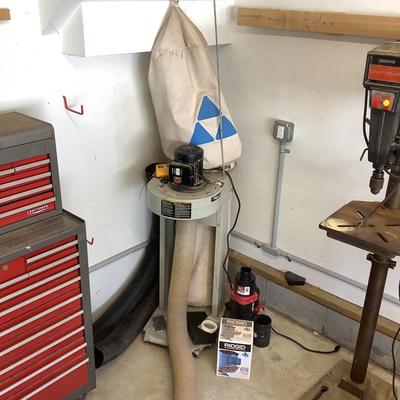 G802 Delta Dust Collector with Remote Contral