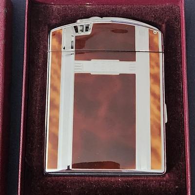 Vintage Ronson Twentycase Lighter Case w original Box