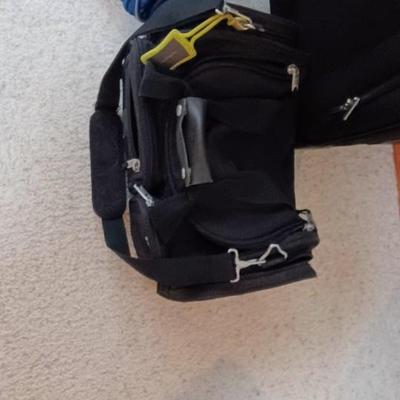 SAMSONITE SUITCASE ON 2 WHEELS AND 2 SOFT BAGS