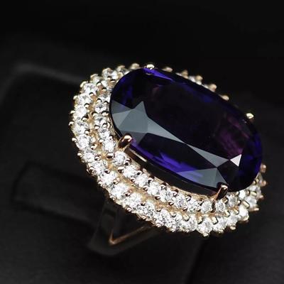 Royal Violet Spinel 16.85 Ct