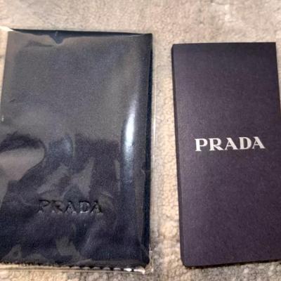 PRADA SPECIAL PROJECT OPR 22VS Black Light Grey Shaded 1AB0A7 Sunglasses
