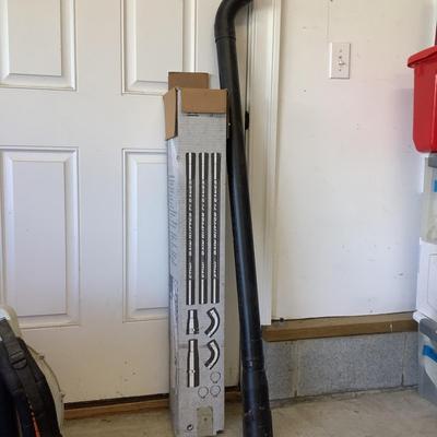 G806 STIHL Backpack Blower with Rain Gutter Attachments
