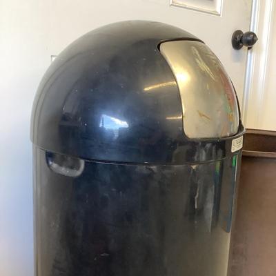 G813 United Push Metal Waste Bin