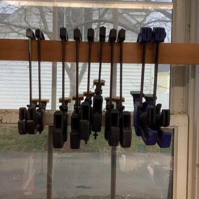 G866 Lot of Quick Grip Wood Clamps