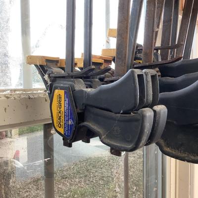 G866 Lot of Quick Grip Wood Clamps
