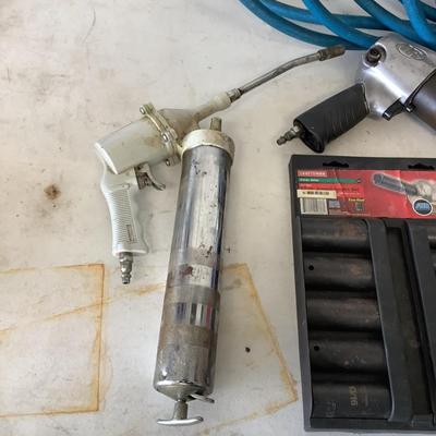 G871 MAKITA Air Hose with additional Fittings, NAPA Lubrication Equip, Impact Drill