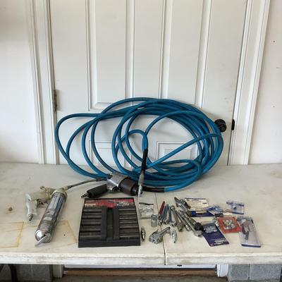 G871 MAKITA Air Hose with additional Fittings, NAPA Lubrication Equip, Impact Drill
