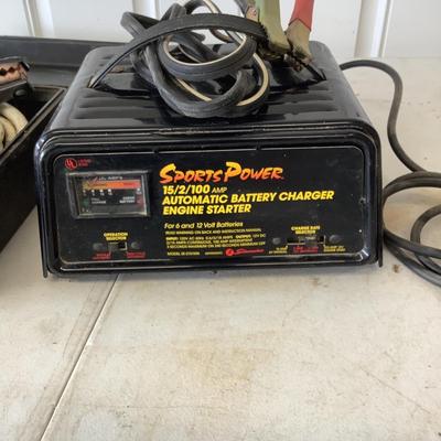 G876 Sports Power Auto Battery Charger Engine Starter with Jumper Cables