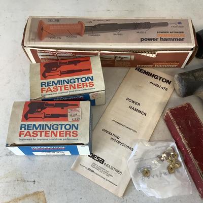 G886 Remington Power Hammer with Fasteners