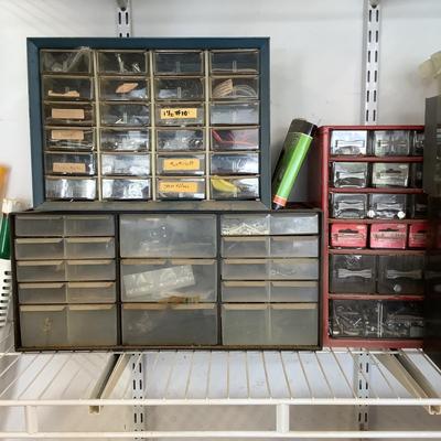 G888 Lot of Hardware with Organizers