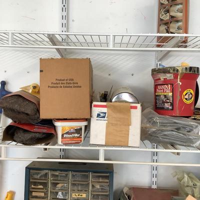 G891 Large Paint Supplies Lot