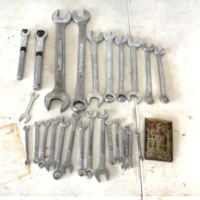 G893 Lot of Craftsman Crescent Wrenches