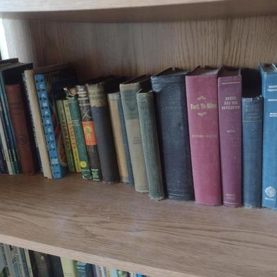 Large Collection of Books includes Theological, Spiritual, Informational, Non-Fiction, Fiction (See all Pictures)