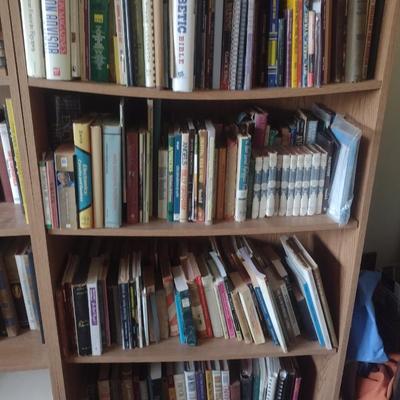 Large Collection of Books includes Theological, Spiritual, Informational, Non-Fiction, Fiction (See all Pictures)