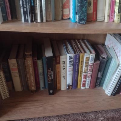 Large Collection of Books includes Theological, Spiritual, Informational, Non-Fiction, Fiction (See all Pictures)