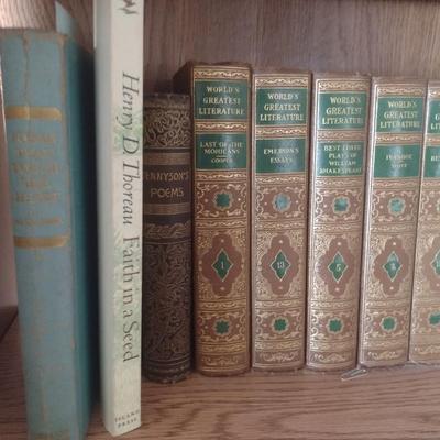 Collection of Classic Poetry Books Various Authors