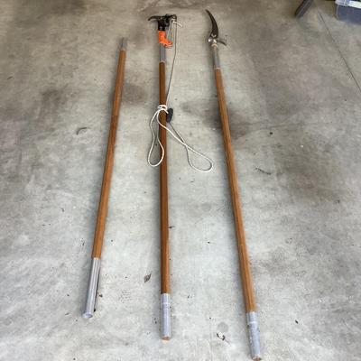 G936 Large 7’ Tree Trimmer with extra poles