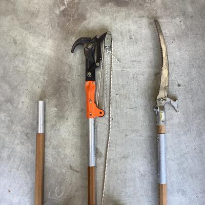 G936 Large 7’ Tree Trimmer with extra poles