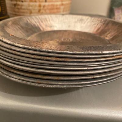 Vintage Jane Parker pie tins