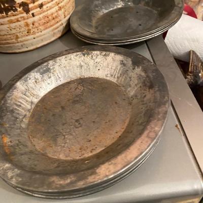 Vintage Jane Parker pie tins