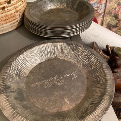 Vintage Jane Parker pie tins