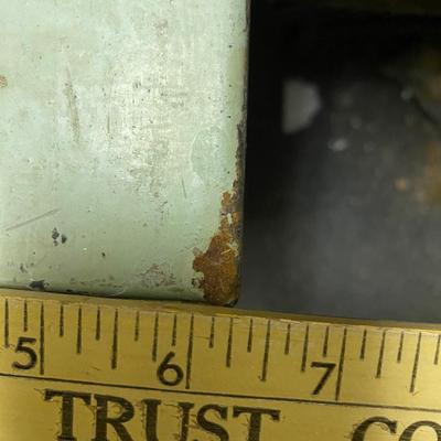 VINTAGE METAL STORAGE BOX