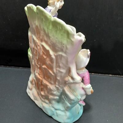 Escape The GIANT!! Jack and the Beanstalk Vase marked Japan