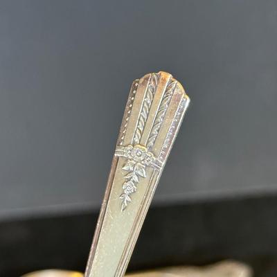 LOT 158K: Large Collection Of Silver Plate & Stainless Flatware