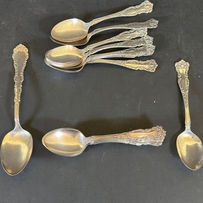 LOT 158K: Large Collection Of Silver Plate & Stainless Flatware