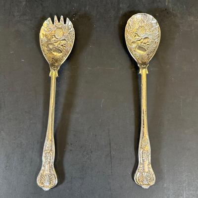 LOT 158K: Large Collection Of Silver Plate & Stainless Flatware