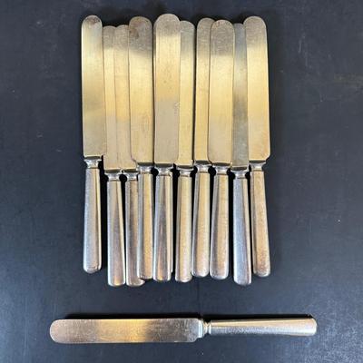 LOT 158K: Large Collection Of Silver Plate & Stainless Flatware