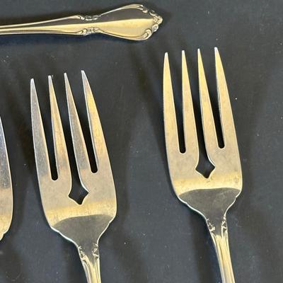 LOT 158K: Large Collection Of Silver Plate & Stainless Flatware