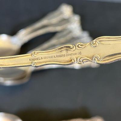 LOT 158K: Large Collection Of Silver Plate & Stainless Flatware