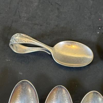 LOT 158K: Large Collection Of Silver Plate & Stainless Flatware