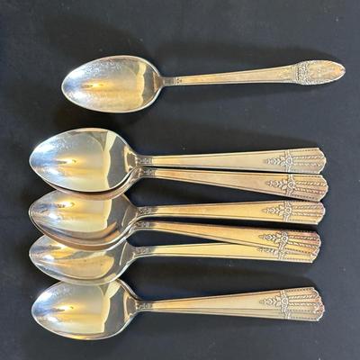 LOT 158K: Large Collection Of Silver Plate & Stainless Flatware