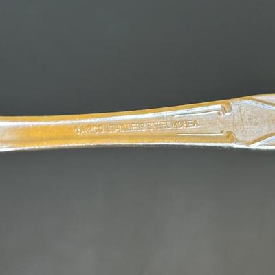 LOT 158K: Large Collection Of Silver Plate & Stainless Flatware