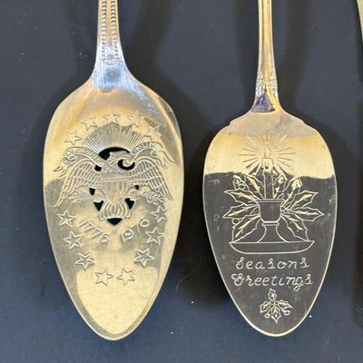 LOT 158K: Large Collection Of Silver Plate & Stainless Flatware