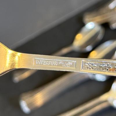 LOT 158K: Large Collection Of Silver Plate & Stainless Flatware
