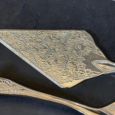 LOT 158K: Large Collection Of Silver Plate & Stainless Flatware