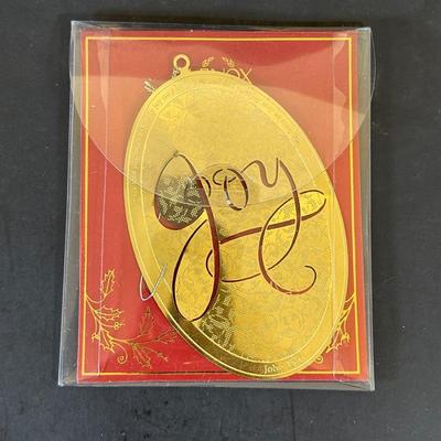 LOT 159K: Vintage Christmas Ornament Collection - Lenox & More